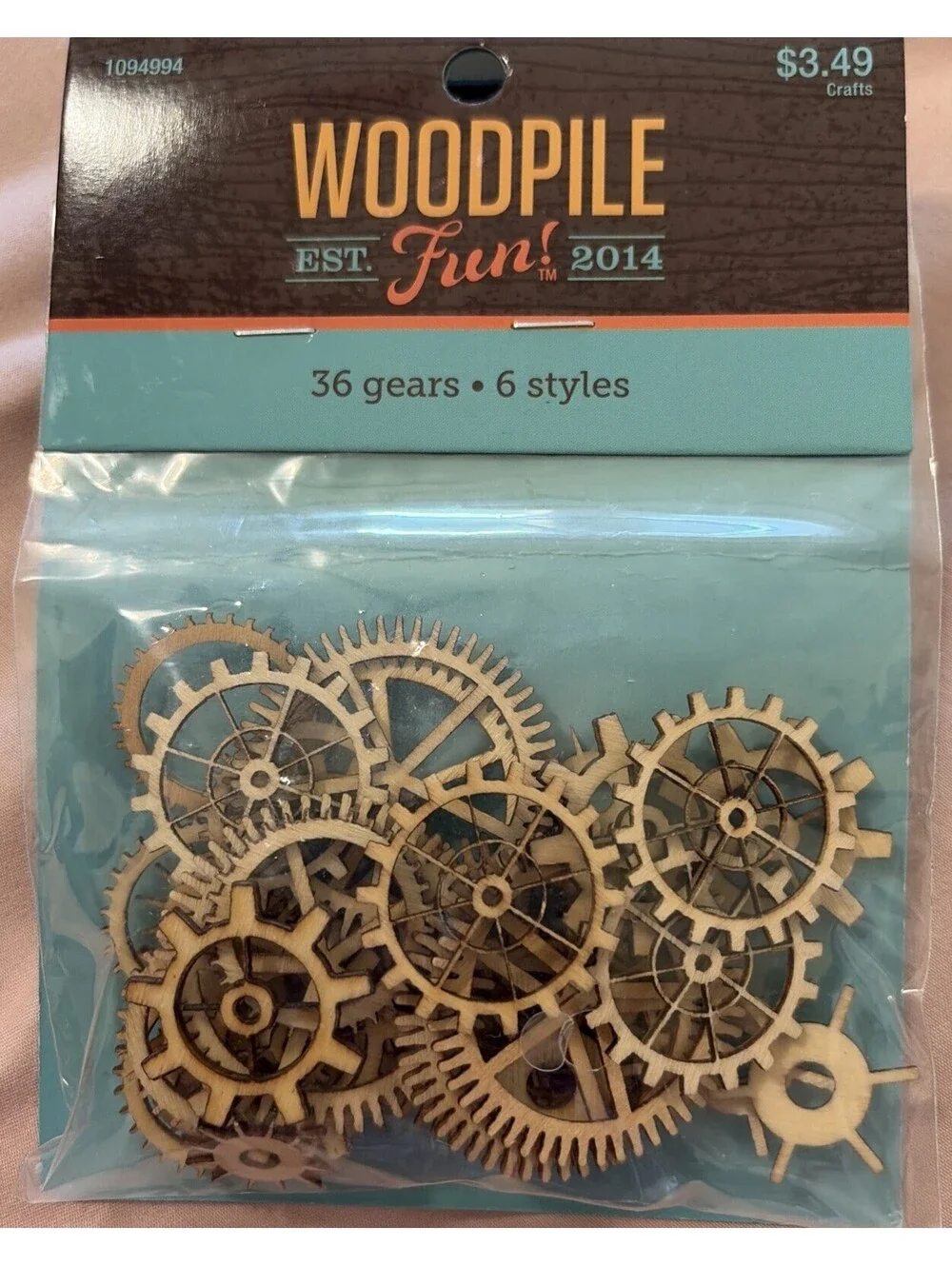 Woodpile 36 gears. 6 style dollhouse accessories 🆕 Sealed